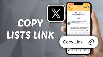 How to Copy Lists Link on X (Twitter)