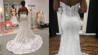 WEDDING DRESS SHOPPING | My first time trying on Wedding Dresses | WEDDING SERIES