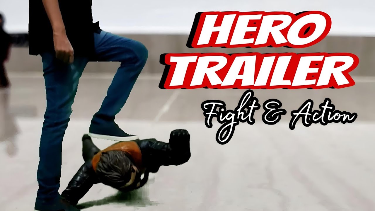 Action Fun Animation HERO- Trailer- Stop Motion Fight Animation- South Indian Mass Action ...