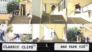 Raw Skateboarding Mini DV Tape #20 Classic Clips Grant Patterson Evan Hernandez