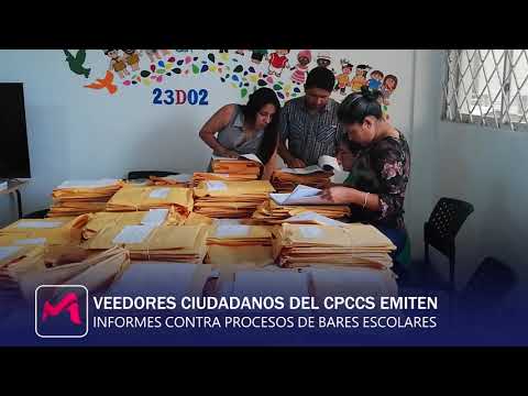 Veedores para bares de Instituciones Educativas