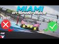 iRacing Miami GT3 Sprint Guide | HYMO Academy