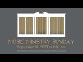 Music Ministry Sunday with Anna Laura Page