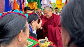 H.E. Thartse Khen Rinpoche 9TH MAHA GURU BUMTSOK CHENMO AT NEW YORK