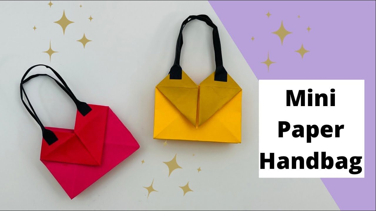 Origami Paper Bag - Little Crafties