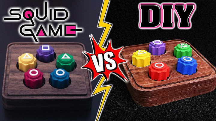 DIY: EPIC Realistic Gonggi! "Squid Game 2" + Wooden Box DIY Tutorial #squidgame2
