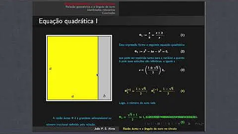 O que é o ângulo de Ouro *?