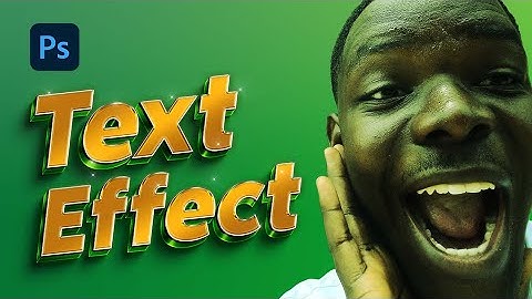 How To Edit Any Free PSD Text Effect Inside Photoshop for free | Creative Dave