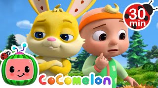 Duck Duck Goose 🦆 | Cocomelon Animal Time 🐷 | 🔤 Subtitled Sing Along Songs 🔤 | Cartoons for Kids