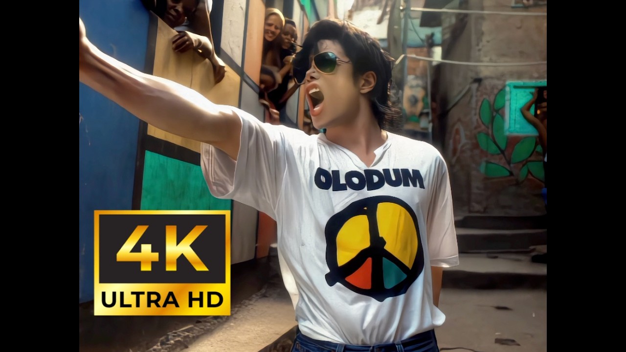 Michael Jackson - They Don't Care About Us (Uncensored Lyrics) [4K