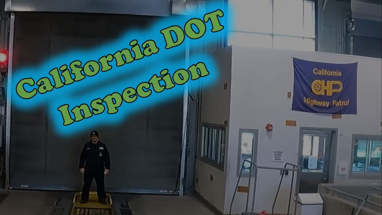 California Dot Inspection YouTube