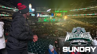 I WENT TO WRESTLEMANIA ON MY 18TH BIRTHDAY!! (WRESTLEMANIA 40 SUNDAY VLOG)