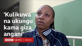 Huyu ni Mwanamke aliyenusurika katika ajali ya ndege Bukoba