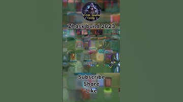 Zhask gameplay and build 2023 #mlphilippines #magicchess #zhaskmobilelegends #mlindiancommunity#mlbb
