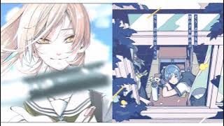 Download lagu (Use Headphone) Ghost Girl/Shoujo Rei/少女レイcover (Nui :audio left & Suisei :audio right)