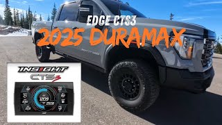 Edge CTS3 Insight review on a 2025 GMC 2500 AT4X AEV