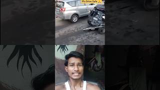 very dangerous accident #facts #truck #accident #Tata car accident