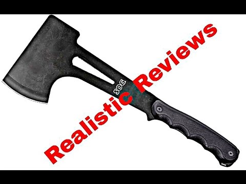 SOG Hand Axe Review - YouTube