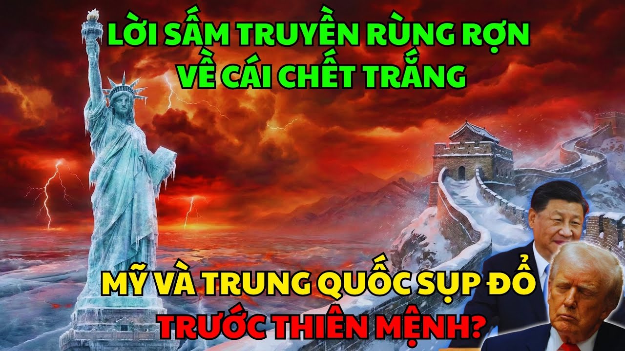 Lời Sấm Truyền Rùng Rợn Về Cái Chết Trắng. Mỹ Và Trung Quốc Sụp Đổ Trước Thiên Mệnh?