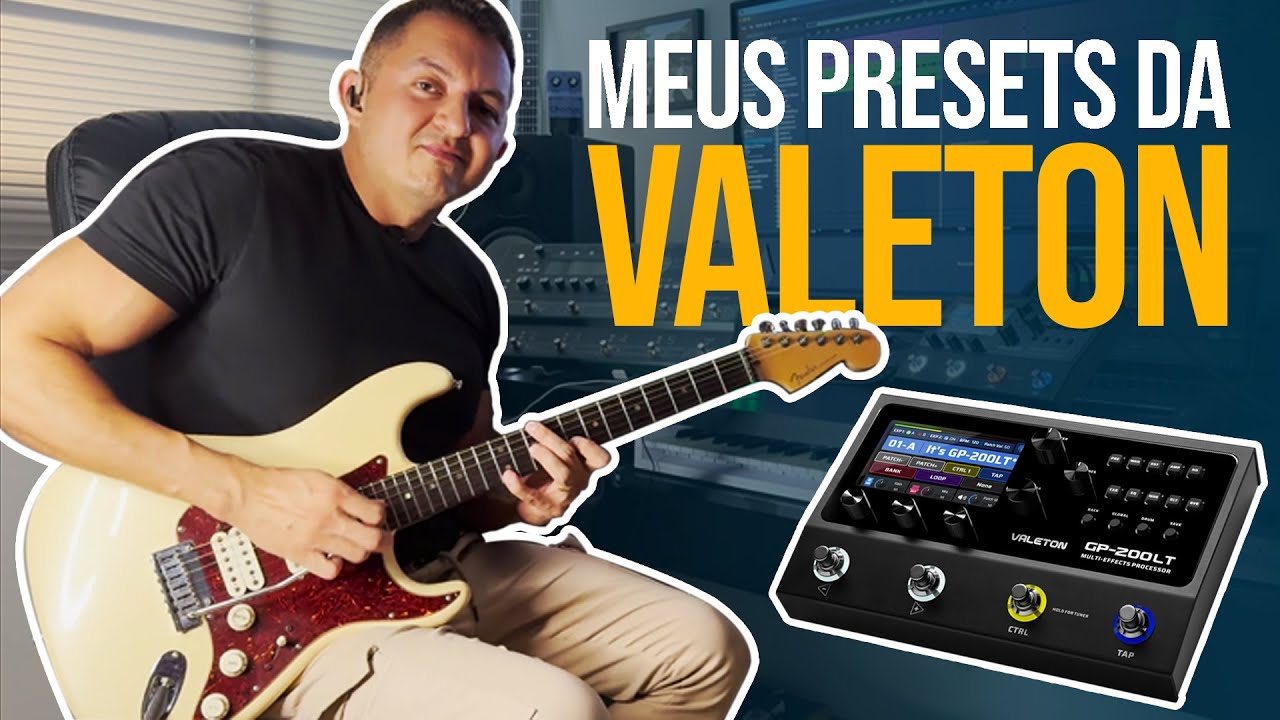 JOHNY MAFRA // VALETON GP 200 LT - PRESETS - YouTube