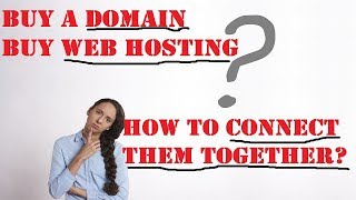 how to buy a domain name buy web hosting connect domain to hosting service