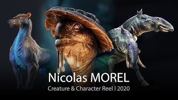 Creature and Character Reel 2020 - Nicolas MOREL