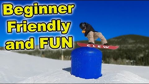 Best Terrain Park to Learn Snowboard Tricks
