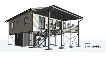 Case Study - BIM Modeling Services for a Multi-Residential Housing Range in Papua New Guinea
