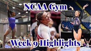 2026 NCAA Gymnastics Week 9 Highlights