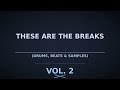 THESE ARE THE BREAKS Vol. 2: 12 Drum Breaks to Feed Your Sampler