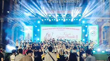 Đêm Hoan Ca Mừng Kính Thánh Giáo Hoàng GioAn Phao-lô II Quan Thầy Giới Trẻ Giáo Hạt Ninh Cường 
