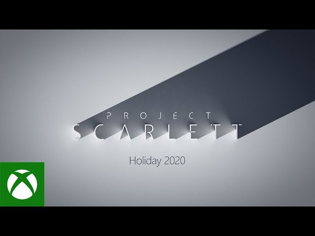 Xbox Project Scarlett - E3 2019 -  Reveal Trailer