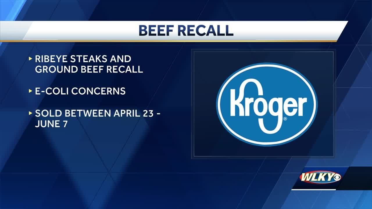Beef, berries recalled from Kroger