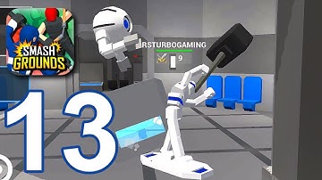 Smash Grounds: Epic Ragdoll Battle - Gameplay Walkthrough part 13 - Compaign 7 Spaceship (Android)