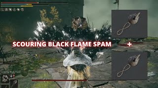 Elden Ring - Pure Faith with Double Godslayer's Seal NG+2 (black flame incantation test)