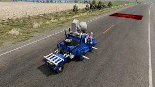 Instant 500 MPH Acceleration Test: Can Any Lego Cars Handle This? 🔥💥 | BeamNG Drive