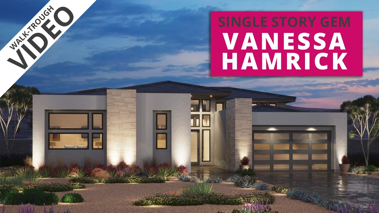 Amazing Single Story Home In Vegas - Walk-Trough Video with Vanessa Hamrick