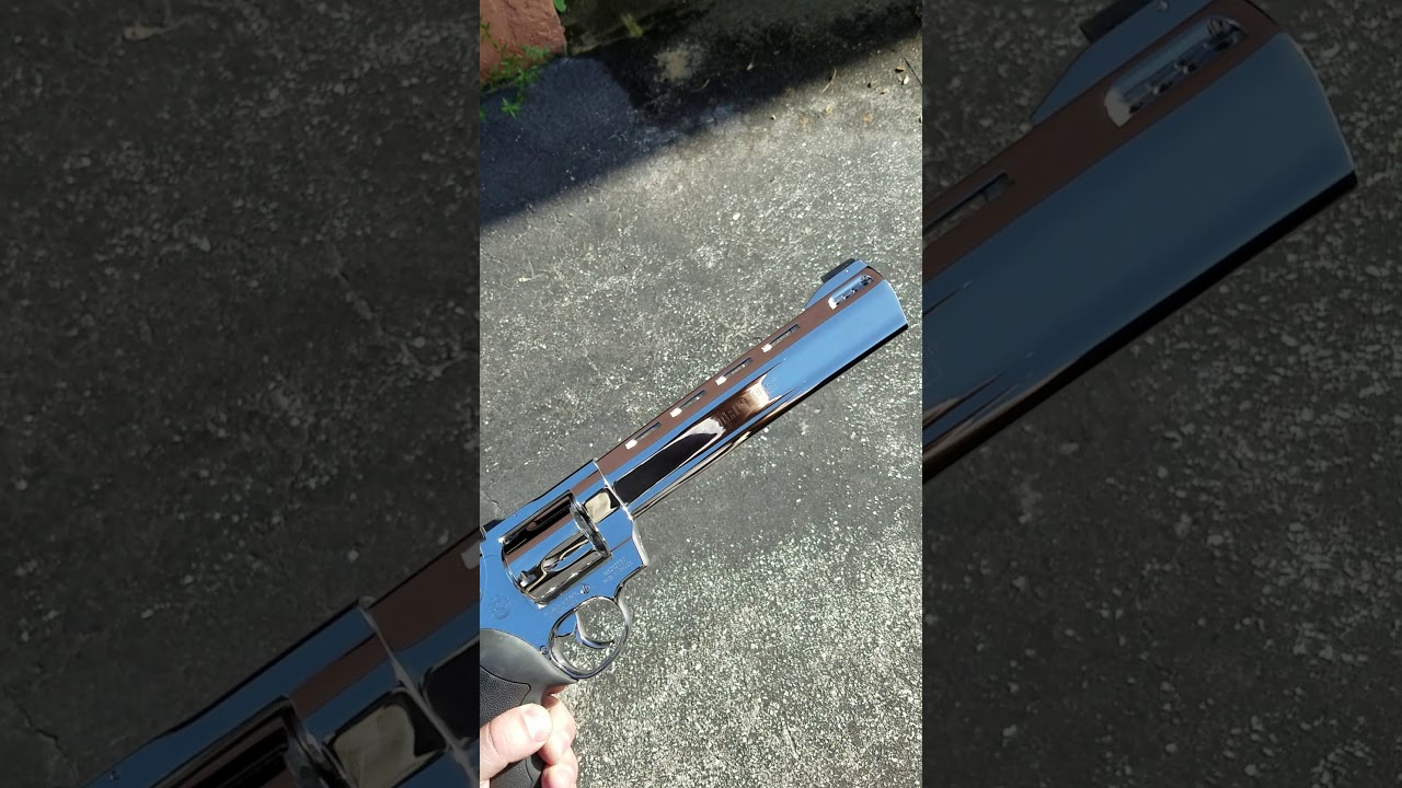 Mirror Polished Taurus Raging Bull .454 Casull