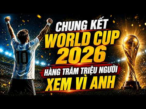 HÀNG TRĂM TRIỆU NGƯỜI SẼ XEM CHUNG KẾT VÌ MESSI