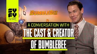 Bumblebee s John Cena Hailee Steinfeld More On Production Secrets SYFY WIRE