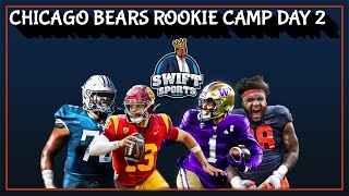 Rome Odunze Punt Returner? Hamstring Injury? || Bears Rookie Camp