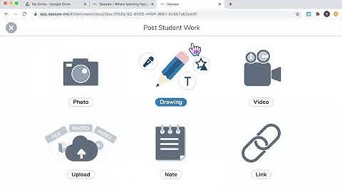 How to upload your GoogleDoc slides onto Seesaw