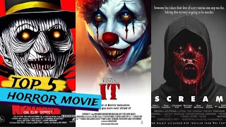 top 5 best horror movie | all movie are available in hindi dubbed.