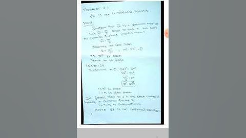 11th maths Theorem 2.1