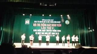 NHẢY HIỆN ĐẠI - Chung kết Tiếng hát Sinh viên lần thứ V - Năm 2016