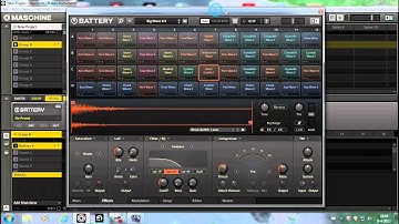 Battery 4 Layering sounds Native Instruments Maschine 1