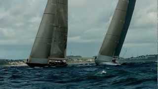 J-Class Regatta Falmouth from the water