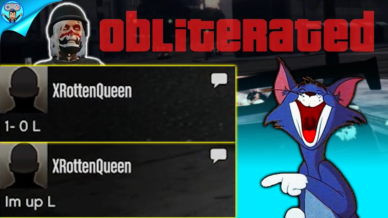 Toxic Girl Tryhard gets humbled real quick on GTA Online!