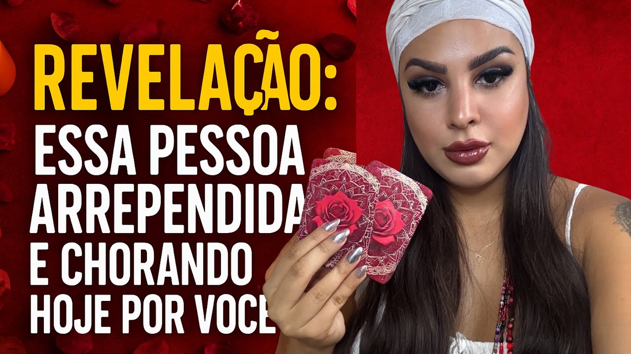 REVELAÇÃO! ESSA PESSOA ARREPENDIDA E CHORANDO POR VOCÊ HOJE! No final vou revelar quem é essa pessoa