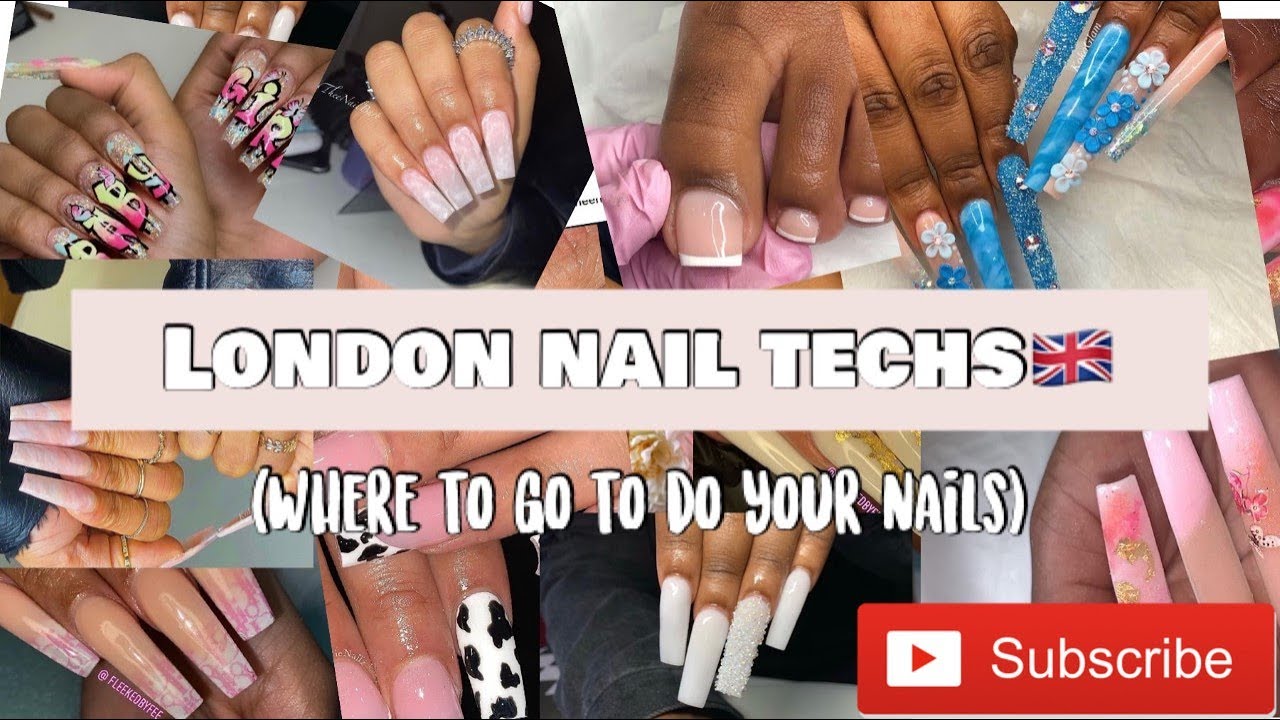 Where to do acrylic nails in London? (Best nail techs) 🇬🇧